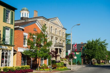 The Heritage District in Niagara-on-the-Lake.