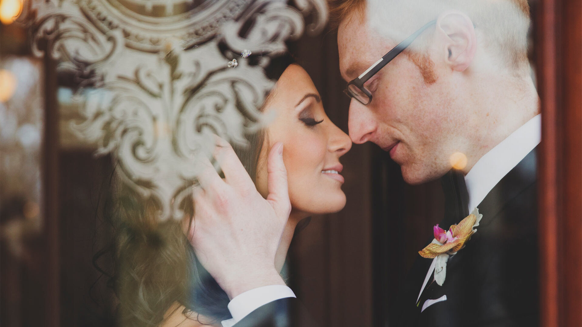 A couple following their wedding at Prince of Wales in Niagara on the Lake