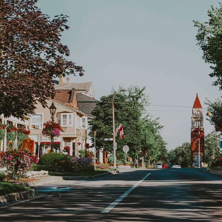 Overview Of Pillar And Post Hotel In Niagara On The Lake