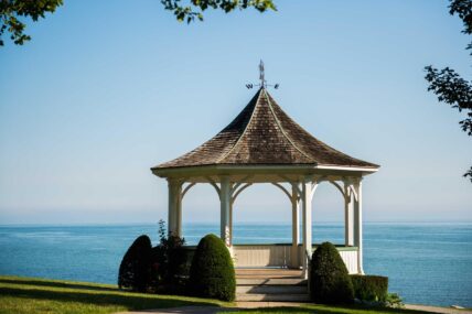 An Instagram-worthy picture of the gazebo in Queen’s Royal Park in Niagara-on-the-Lake.