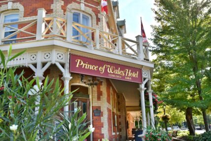 An Instagram-worthy picture of the Prince of Wales hotel in Niagara-on-the-Lake.