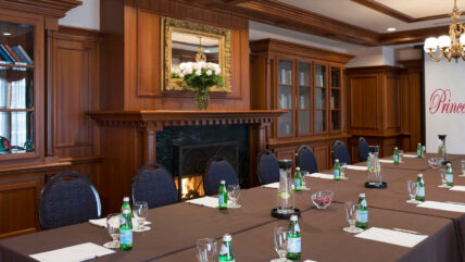 The Three Feathers meeting rooms inside the Prince of Wales hotel in Niagara-on-the-Lake.