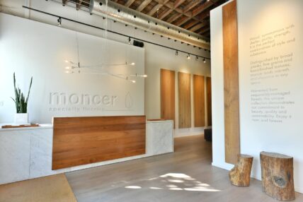 Inside the Moncer Specialty Flooring store in the Niagara Benchlands.