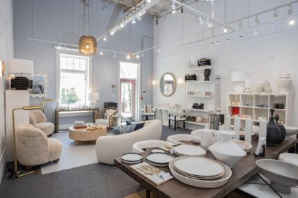 Inside the Interiors by Larisa store in the Niagara Benchlands.