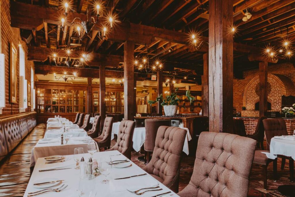 Cannery Restaurant in Niagara-on-the-Lake serving Valentine's Day dinner