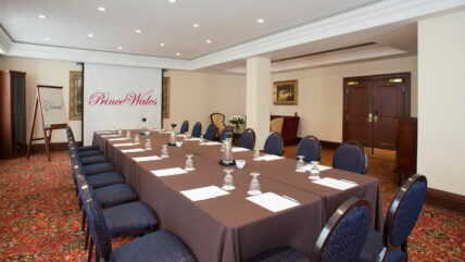 A meeting room in the Prince of Wales hotel in Niagara-on-the-Lake.