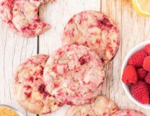 Raspberry Lemonade Cookies from Noble Restaurant at Prince of Wales.  