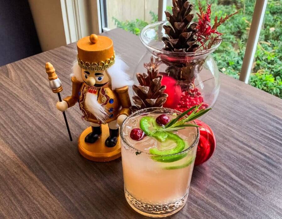 Inn On The Twenty's Spicy Sweet Grinch Cocktail