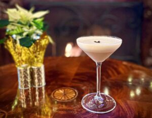 Butter Pecan Espresso Martini Recipe from The Churchill Lounge at Prince of Wales Hotel in Niagara-on-the-Lake