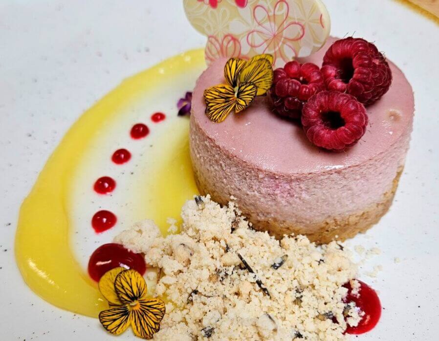 Inn On The Twenty's Raspberry Cheesecake recipe