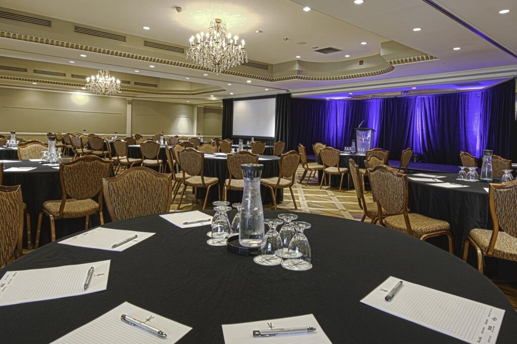 The Grand Georgian Ballroom venue at Queen’s Landing in Niagara-on-the-Lake.