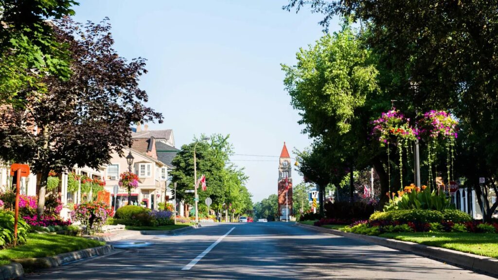 The heart of Old Town Niagara-on-the-Lake.