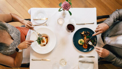 The most romantic tables in Niagara-on-the-Lake.