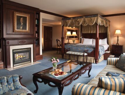 Guest accommodations at the Prince of Wales hotel in Niagara-on-the-Lake.